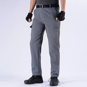 Men'S Outdoor Sports Wear-Resistant Waterproof Loose Hiking Pants