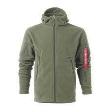 Load image into Gallery viewer, Autumn And Winter Warm Polar Fleece Outdoor Hooded Jacket