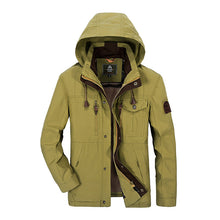 Load image into Gallery viewer, Spring And Autumn Casual Loose Fashion Men&#39;S Hooded Work Jacket