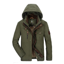 Load image into Gallery viewer, Spring And Autumn Casual Loose Fashion Men&#39;S Hooded Work Jacket