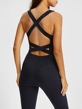 Load image into Gallery viewer, Pure Color Sports Breathable Quick-drying Fitness Yoga Jumpsuit