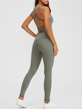 Load image into Gallery viewer, Pure Color Sports Breathable Quick-drying Fitness Yoga Jumpsuit