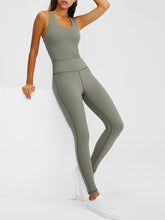 Load image into Gallery viewer, Pure Color Sports Breathable Quick-drying Fitness Yoga Jumpsuit