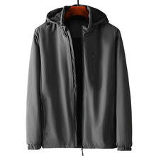 Load image into Gallery viewer, Men&#39;S Sports Outdoor Plus Velvet Waterproof Hooded Jacket