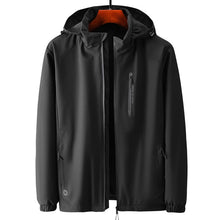 Load image into Gallery viewer, Men&#39;S Sports Outdoor Plus Velvet Waterproof Hooded Jacket