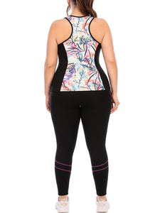 Fitness Suit Plus Size Yoga Wear Tight Sports Bra