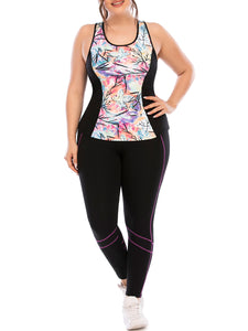 Fitness Suit Plus Size Yoga Wear Tight Sports Bra