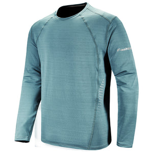 Men'S Autumn Long-Sleeved Sports Outdoor Leisure T-Shirt