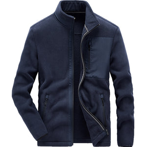 Men'S Autumn Plus Velvet Warm Casual Jacket