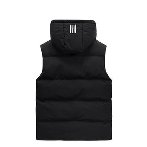 Men'S Fashion Hooded Waistcoat Down Cotton Jacket