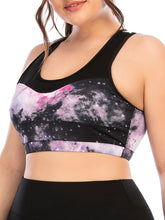 Load image into Gallery viewer, Fitness Sports Bra Plus Size Yoga Suit