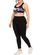 Load image into Gallery viewer, Fitness Sports Bra Plus Size Yoga Suit