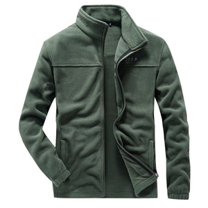 Men'S Autumn Stand-Up Collar Zipper Comfortable Soft Top