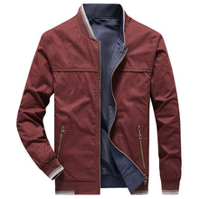 Load image into Gallery viewer, Men&#39;S Double-Sided Baseball Collar Plus Size Casual Jacket