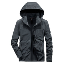 Load image into Gallery viewer, Men&#39;S Outdoor Plus Fleece Warm Windproof And Rainproof Jacket