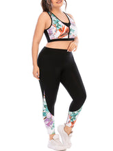 Load image into Gallery viewer, Fitness Sports Tight Bra Suit Plus Size Yoga Wear