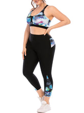 Load image into Gallery viewer, Plus Size Yoga Wear Tight Bra Sports Two-piece Suit