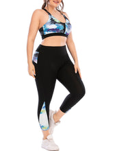 Load image into Gallery viewer, Plus Size Yoga Wear Tight Bra Sports Two-piece Suit