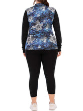 Load image into Gallery viewer, Plus Size Yoga Wear Long Sleeve Sports Top Fitness Suit