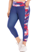 Load image into Gallery viewer, Fashion Printed Sports Long-sleeved Top Plus Size Yoga Suit