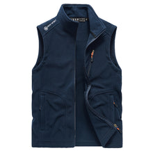 Load image into Gallery viewer, Men&#39;S Spring And Autumn Sleeveless Fleece Outdoor Sports Vest