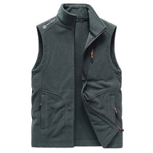 Load image into Gallery viewer, Men&#39;S Spring And Autumn Sleeveless Fleece Outdoor Sports Vest