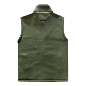 Men'S Spring And Autumn Sleeveless Fleece Outdoor Sports Vest