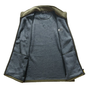 Men'S Spring And Autumn Sleeveless Fleece Outdoor Sports Vest