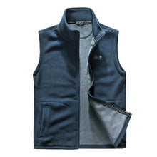 Load image into Gallery viewer, Men&#39;S Spring And Autumn Sleeveless Fleece Outdoor Sports Vest