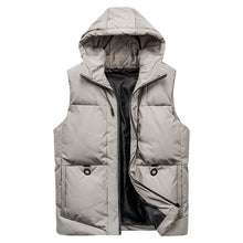 Load image into Gallery viewer, Men&#39;S Autumn And Winter Warm And Comfortable Fashion Hooded Vest