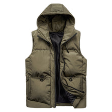 Load image into Gallery viewer, Men&#39;S Autumn And Winter Warm And Comfortable Fashion Hooded Vest