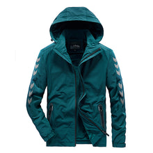 Load image into Gallery viewer, Autumn And Winter Men&#39;S Plush Thick Hooded Multi-Pocket Jacket