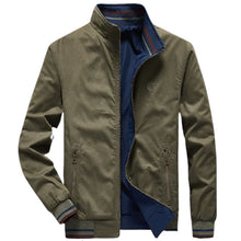 Load image into Gallery viewer, Fall Men&#39;S Workwear Double-Sided Wear Stand Collar Casual Jacket