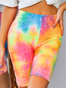 Sports Fitness Tie-dye Hip-lifting Yoga Pants