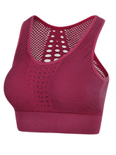 Load image into Gallery viewer, Hollow Sports Bra Yoga Running Fitness Vest