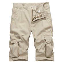 Load image into Gallery viewer, Male European And American Fashion Tooling Five-Point Pants