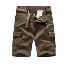 Load image into Gallery viewer, Summer Loose Casual Tooling Multi-Pocket Five-Point Pants