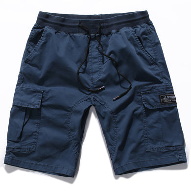 Summer Casual Men'S Cotton Loose Multi-Pocket Shorts