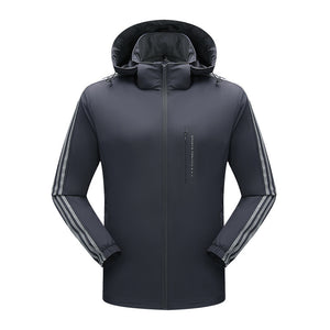 Men'S Windproof And Breathable Outdoor Mountaineering Single Layer Jacket