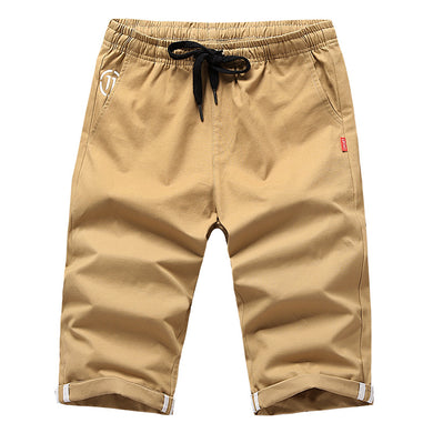 Men'S Casual Summer Cotton Slim Shorts