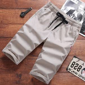 Men'S Casual Summer Cotton Slim Shorts