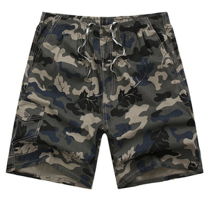 Summer Youth Men'S Camouflage Beach Five-Point Pants