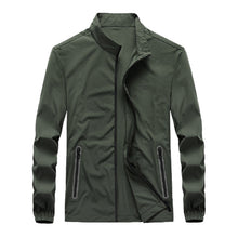 Load image into Gallery viewer, Men&#39;S Spring And Autumn Stand-Collar Youth Stretch Casual Jacket