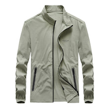 Load image into Gallery viewer, Men&#39;S Spring And Autumn Stand-Collar Youth Stretch Casual Jacket