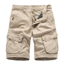 Load image into Gallery viewer, Summer Men'S Loose Overalls Multi-Pocket Five-Point Pants