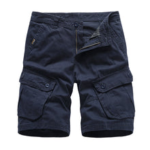 Load image into Gallery viewer, Summer Men'S Loose Overalls Multi-Pocket Five-Point Pants