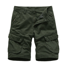 Load image into Gallery viewer, Summer Men'S Loose Overalls Multi-Pocket Five-Point Pants