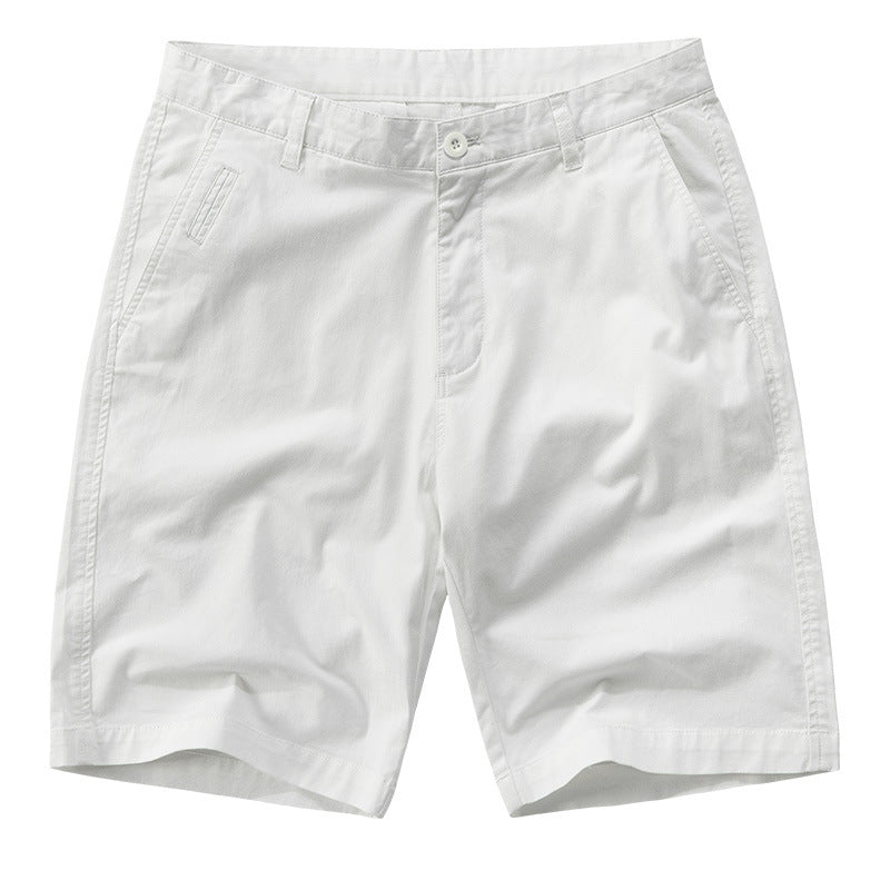 Summer Men'S All-Match Solid Color Casual Shorts