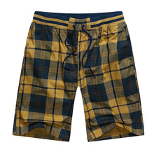 Load image into Gallery viewer, Men'S Fashion Youth Beach Plaid Cotton Pants