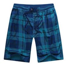 Load image into Gallery viewer, Men'S Fashion Youth Beach Plaid Cotton Pants